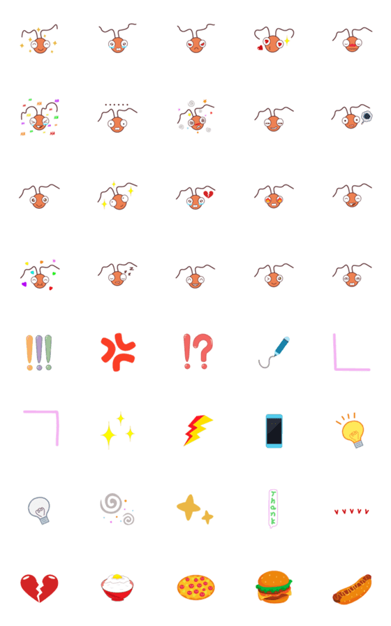 [LINE絵文字]Mr.Peter Emoji Lifeの画像一覧