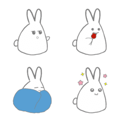 [LINE絵文字] Bunny from Confused Planet -Revised Ver.の画像