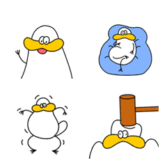 [LINE絵文字] Bland Platypus！ Duckssoo！の画像