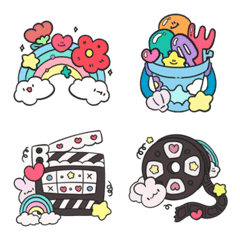 [LINE絵文字] Double M : emoji super cuteの画像