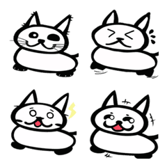 [LINE絵文字] Funny ＆ Ugly catsの画像