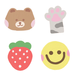 [LINE絵文字] Cute thing oil stutt emoji :)の画像