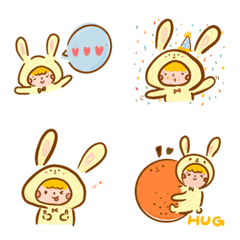 [LINE絵文字] YumaQrabbit "Revised Version"の画像