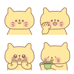 [LINE絵文字] ねこ♡ゆるかわの画像