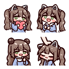 [LINE絵文字] nana's Stickersの画像