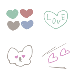 [LINE絵文字] Loveにまみれた絵文字の画像