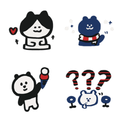 [LINE絵文字] Handwritten stickers make life cute 13の画像