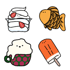 [LINE絵文字] Cute foods should buyの画像