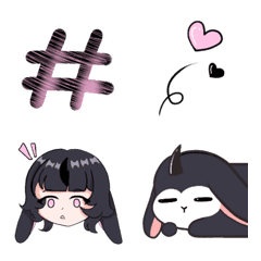 [LINE絵文字] The bunny  role playの画像