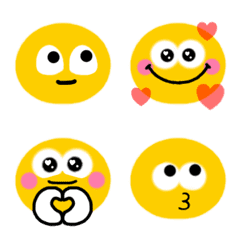 [LINE絵文字] kawaii emoji -1-の画像