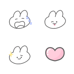 [LINE絵文字] Usagi :)の画像