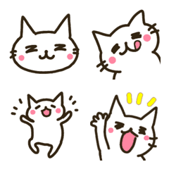 [LINE絵文字] こめつぶねこの日常の画像