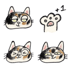 [LINE絵文字] 33 or 55 the catの画像