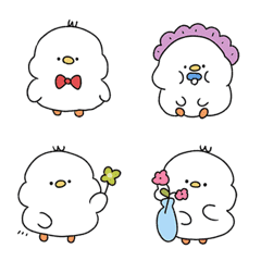 [LINE絵文字] fat chickの画像