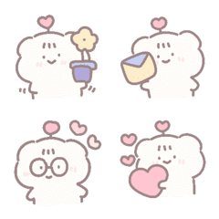 [LINE絵文字] Emoji bear mintun cute.の画像