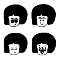 [LINE絵文字] Just a little faceの画像