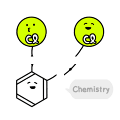 [LINE絵文字] つなげてあそべる有機化学えもじパート3の画像