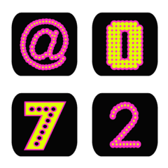 [LINE絵文字] Number emoji 72の画像