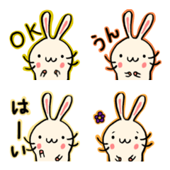 [LINE絵文字] うさポックル。の画像