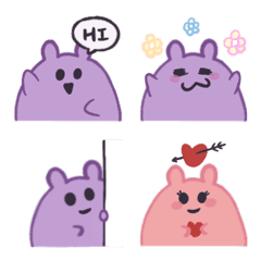 [LINE絵文字] Unknown but cute-practical tiny stickersの画像