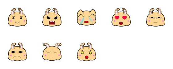 [LINE絵文字]Tutu Q takes emoticon stickersの画像一覧