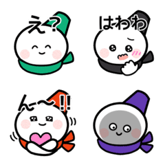 [LINE絵文字] なかよしスノーマン3の画像