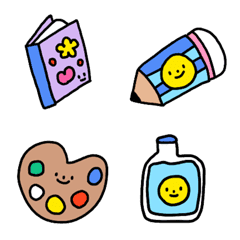 [LINE絵文字] Colorful emoji: 9の画像