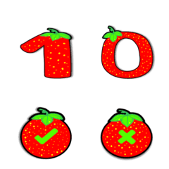 [LINE絵文字] Strawberry house shereの画像