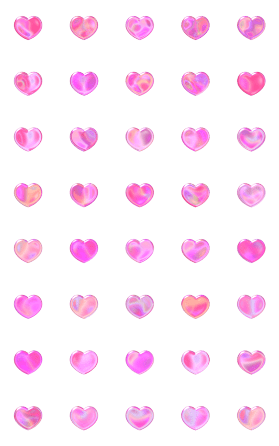 [LINE絵文字]Cute Cute Little Heart 2の画像一覧