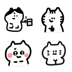 [LINE絵文字] It's just a cat！4の画像