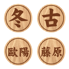 [LINE絵文字] surnames3の画像