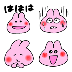 [LINE絵文字] うさぎのバーニー No.1の画像