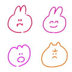 [LINE絵文字] simple♡手書きの画像