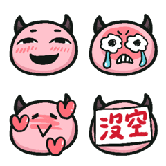 [LINE絵文字] pinky little devilの画像