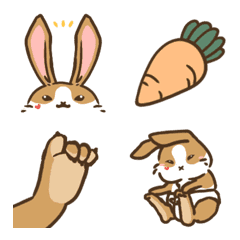 [LINE絵文字] ウサギちゃんの画像