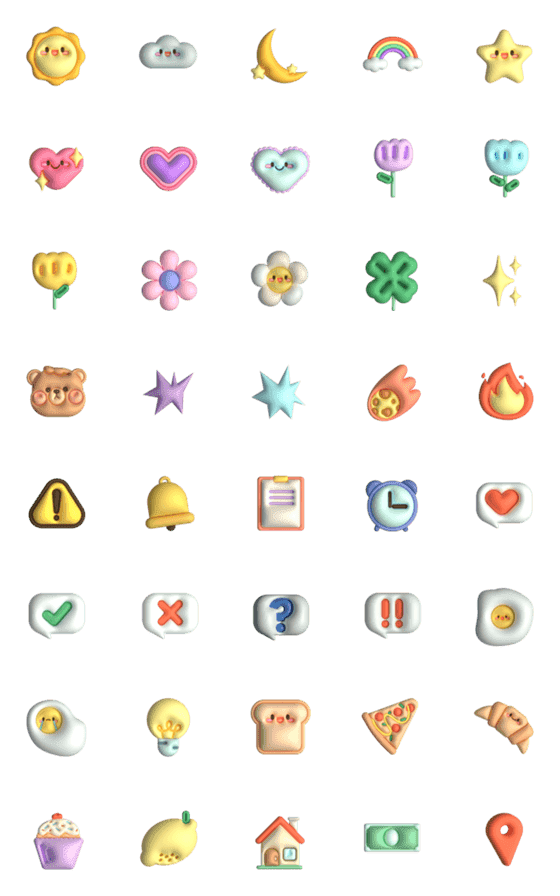 [LINE絵文字]mellow mellow emojiの画像一覧