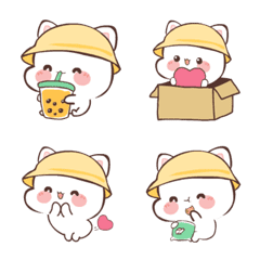 [LINE絵文字] Kucing Celometan 2 (Emoji)の画像