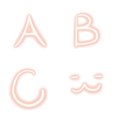 [LINE絵文字] Alphabet emoticonsの画像