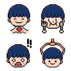 [LINE絵文字] オガトレのドット絵文字の画像