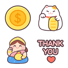 [LINE絵文字] Online shop : Cute Animated Emojiの画像