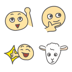 [LINE絵文字] Baa emoji 2.1 (revised version)の画像