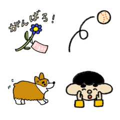 [LINE絵文字] のんびり絵日記の画像