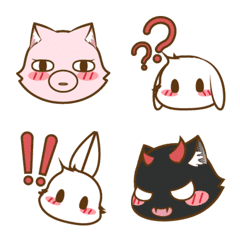 [LINE絵文字] Tako cat MuMu -Emoji IIの画像