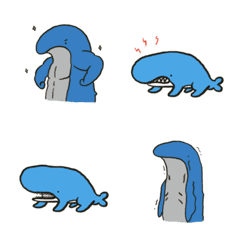 [LINE絵文字] Best Whale ever_2の画像