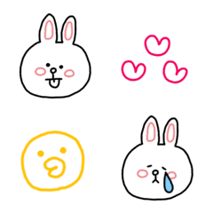 [LINE絵文字] しんぷるLINEキャラ絵文字の画像