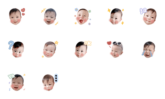 [LINE絵文字]DuoDuo's emoji.の画像一覧