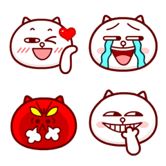 [LINE絵文字] Aoda Cat Emoji 1の画像