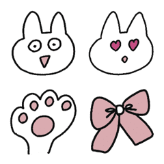 [LINE絵文字] ねこのへんなかおの画像