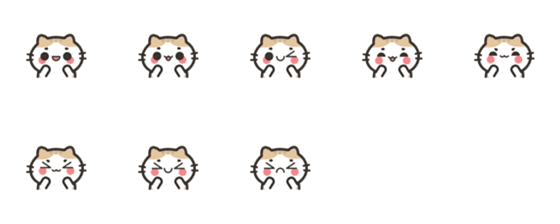 [LINE絵文字]orange tabby emojiの画像一覧