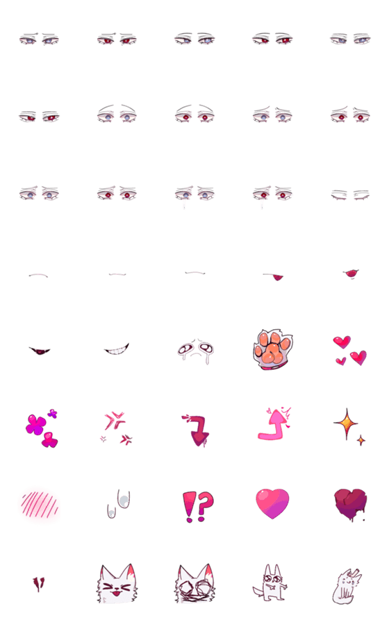 [LINE絵文字]Angelo's emoji 1の画像一覧